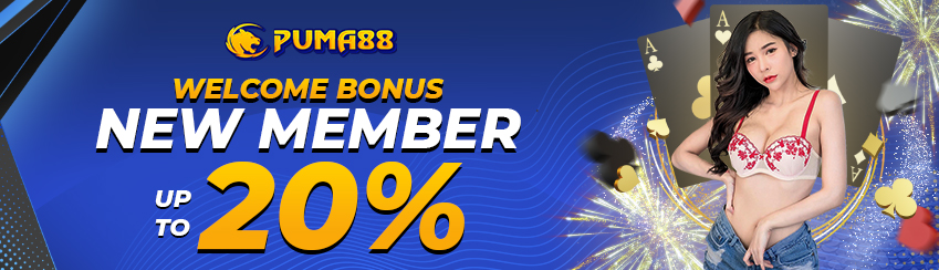 BONUS NEW MEMBER UP TO 20%