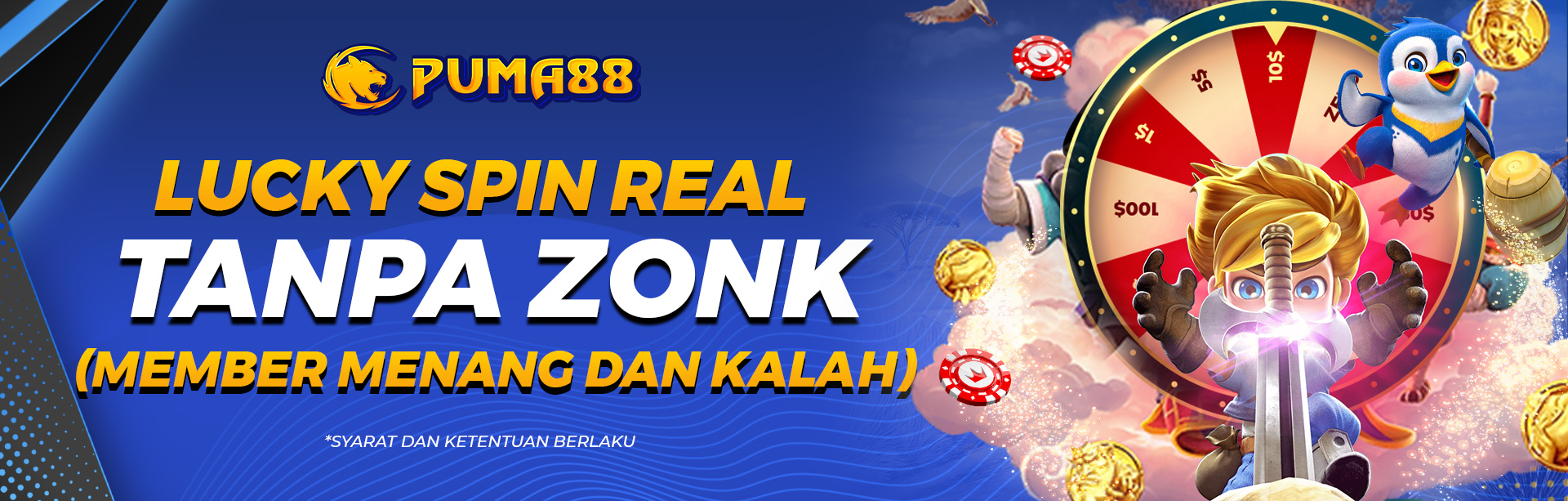 LUCKY SPIN REAL TANPA ZONK (MEMBER MENANG DAN KALAH)